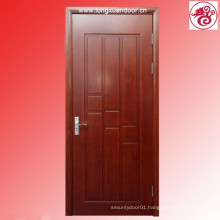 Modern flat teak material solid wood interior french door